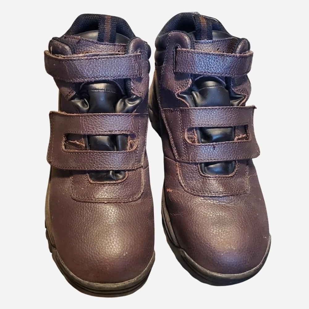 Brown Propét Cliff Walker Waterproof Hikimg Boots with Velcro Straps